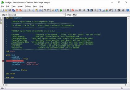Basic Script IDE - Nightfall